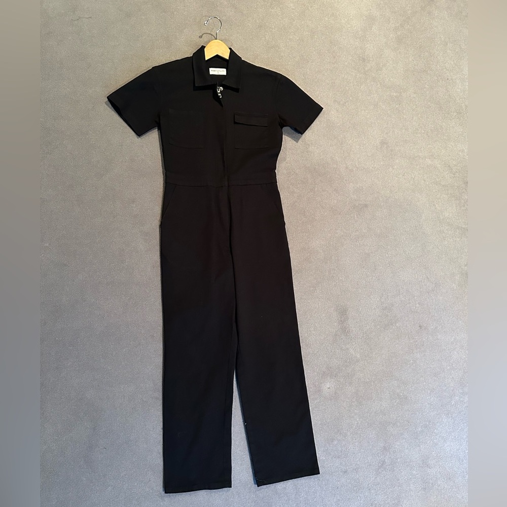 Rivet Utility Worker Short Sleeve Jumpsuit
